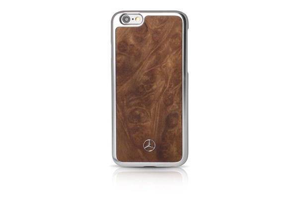 MERCEDES Hard Case etui do Apple iPhone 6+ / 6S Plus - WOOD BROWN