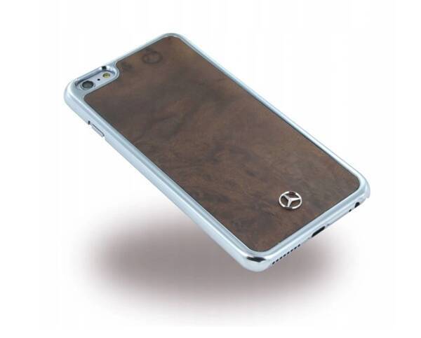 MERCEDES Hard Case etui do Apple iPhone 6+ / 6S Plus - WOOD BROWN