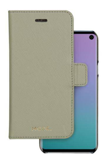 MODE NEW YORK etui do GALAXY S10 - OLIVE GREEN