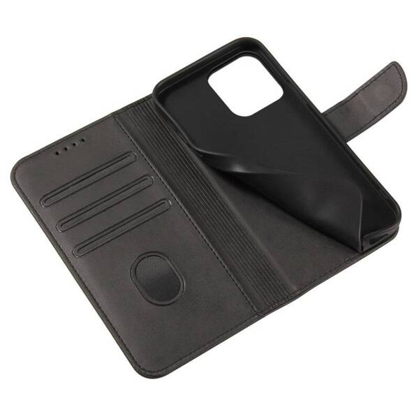 Magnet Book | Etui do iPhone SE2022/SE2020/8/7 - BLACK