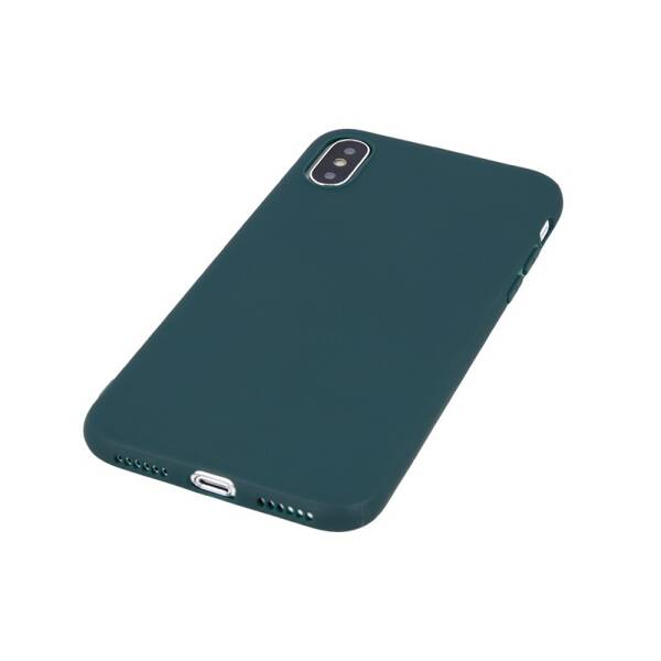 Matte TPU Case | Etui do Galaxy S21 FE - FOREST GREEN