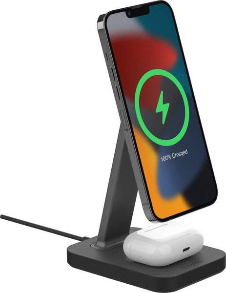 Mophie Snap+ Charging Stand & Pad | Ładowarka MagSafe 15W - BLACK