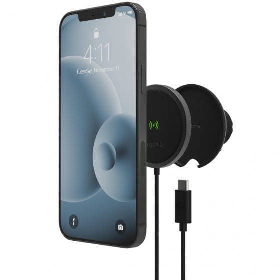 Mophie Snap+ Wireless Vent Mount | Uchwyt Samochodowy Qi - BLACK