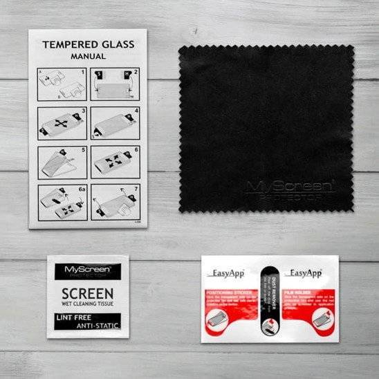 MyScreen Max Glass | Szkło Hartowane do Sony Xperia 10 - BLACK