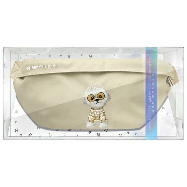 NERKA NA RAMIĘ NIMMY CROSSBODY GLASSES COOL DOG KHAKI