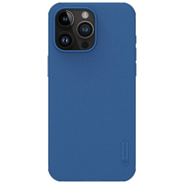 Nillkin Super Frosted Shield Pro | Etui do iPhone 15 Pro Max - BLUE