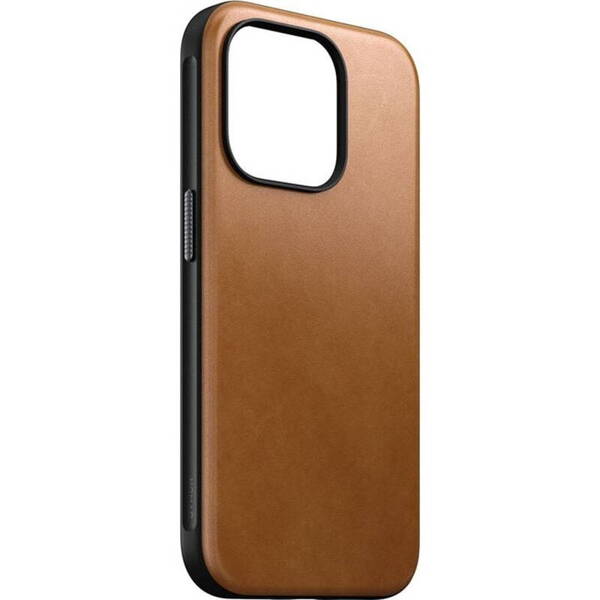 Nomad Leather Case Modern | Etui do iPhone 15 Pro - TAN