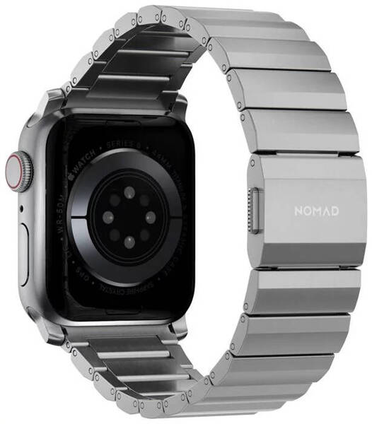 Nomad Titanium Band | Pasek do Apple Watch 42/44/45/49mm - SILVER