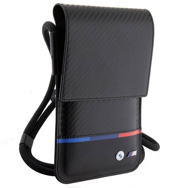 ORYGINALNA TOREBKA SASZETKA WALLET BAG BMW CARBON LINE BLACK