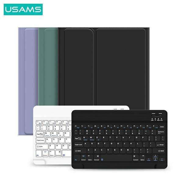 ORYGINALNE ETUI Z KLAWIATURĄ DO IPAD PRO 10.2" USAMS BLACK