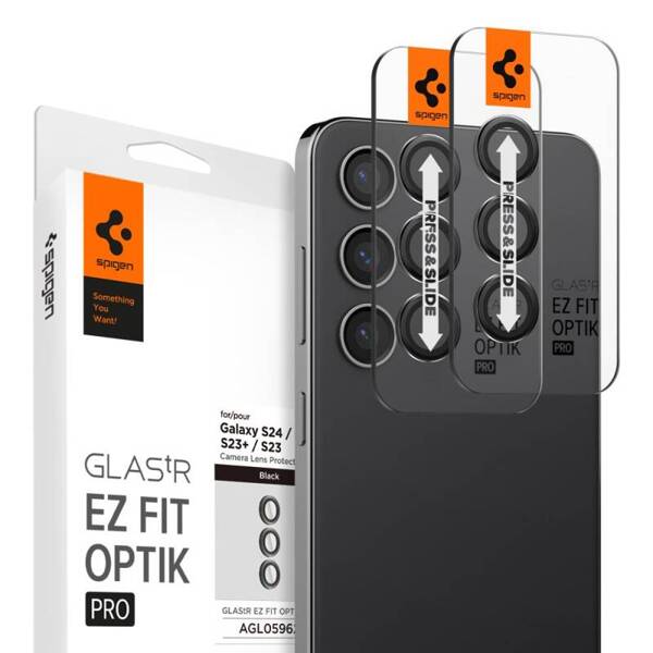 OSŁONA APARATU SPIGEN CAMERA PROTECTOR GALAXY S23 / S23+ PLUS / S24 BLACK