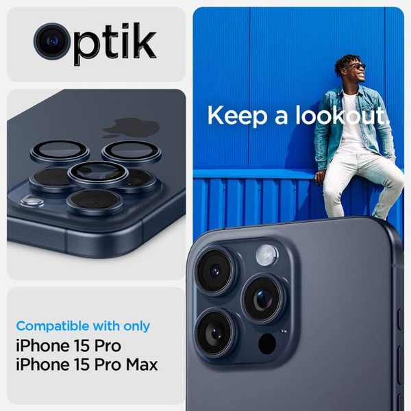 OSŁONA APARATU SPIGEN OPTIK  IPHONE 14 PRO / PRO MAX / 15 PRO / PRO MAX