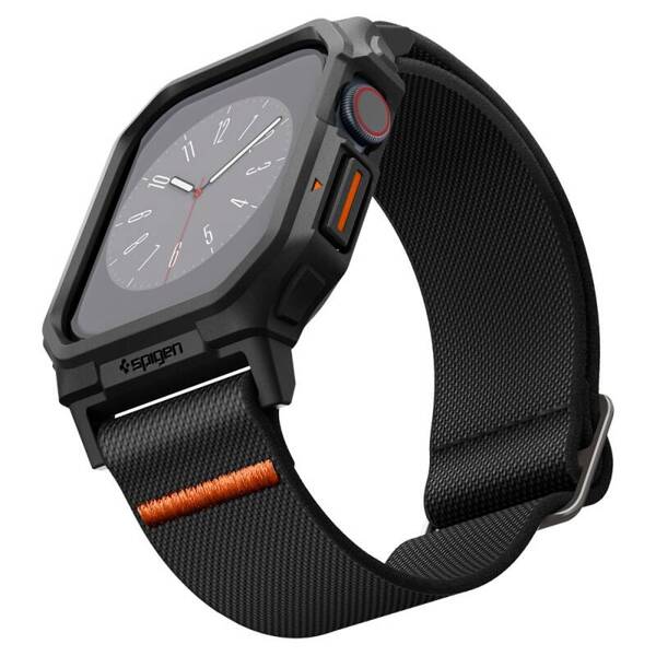 PASEK DO APPLE WATCH 10 46 MM SPIGEN LITE FIT ”PRO” MATTE BLACK OPASKA