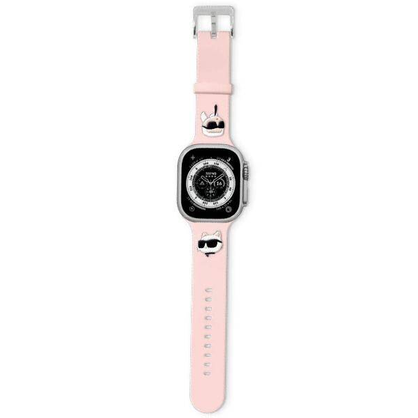 PASEK DO APPLE WATCH 38 / 40 / 41 MM 3D RUBBER KARL&CHOUPETTE HEADS