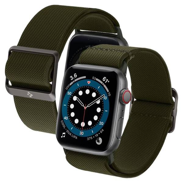 PASEK DO APPLE WATCH 49 MM / 45 MM / 44 MM SPIGEN LITE FIT KHAKI