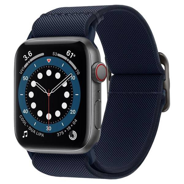 PASEK DO APPLE WATCH 49MM / 45MM / 44MM SPIGEN LITE FIT GRANATOWY