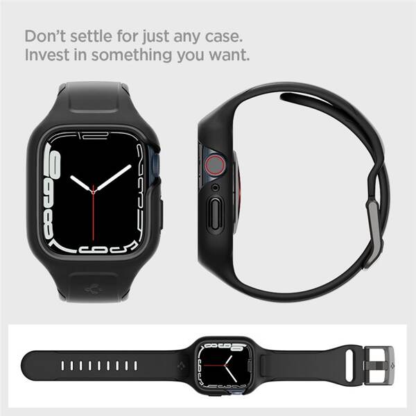 PASEK DO APPLE WATCH 9/8/7 41MM SPIGEN LIQUID AIR PRO BLACK