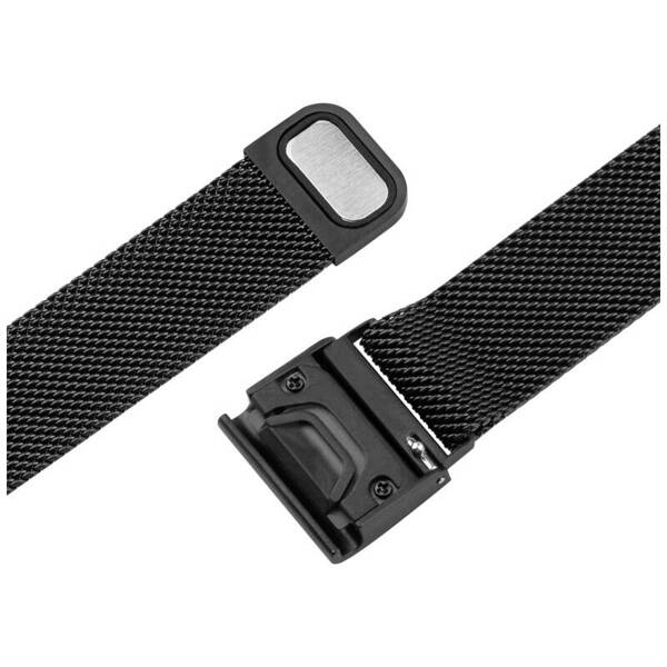 PASEK DO GARMIN QUICKFIT 20 MM FIXED MESH ZE STALI NIERDZEWNEJ CZARNY