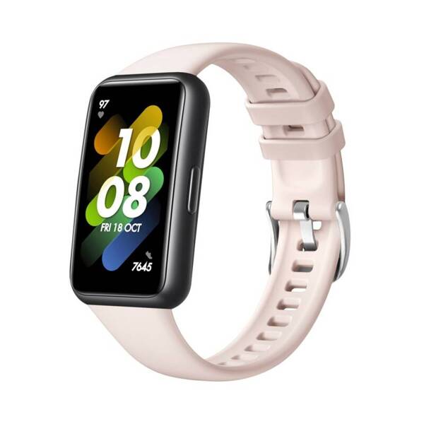 PASEK DO HUAWEI BAND 7 SILIKONOWY FIXED RÓŻOWY