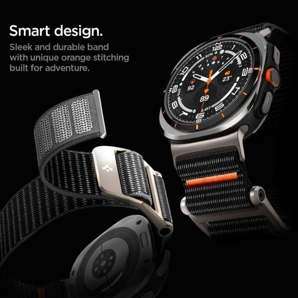 PASEK DO SAMSUNG GALAXY WATCH ULTRA 47 MM SPIGEN DURAPRO FLEX CZARNY