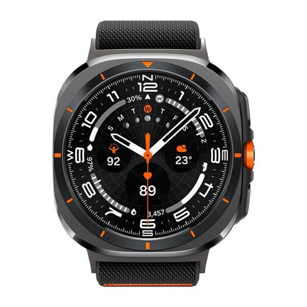 PASEK DO SAMSUNG GALAXY WATCH ULTRA 47 MM SPIGEN FIT LITE CZARNY