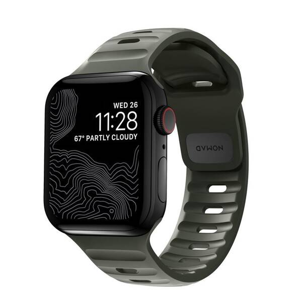 PASEK NOMAD SPORT DO APPLE WATCH 42 / 44 / 45 / 49 mm CZARNY