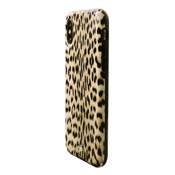 PURO Glam Leopard Cover etui do iPhone XS Max - LEO 1