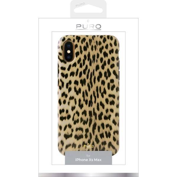 PURO Glam Leopard Cover etui do iPhone XS Max - LEO 1