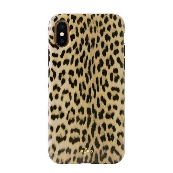 PURO Glam Leopard Cover etui do iPhone XS Max - LEO 1