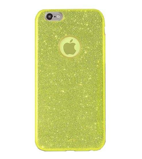 PURO Glitter Shine Cover etui do iPhone 6 / 6S - YELLOW