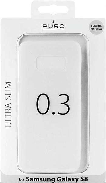 PURO Ultra Slim 0.3 Cover etui do Samsung Galaxy S8 G950 - TRANSPARENT