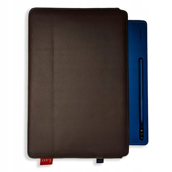 Pokowiec na laptop skórzany LEO Master do Huawei Matebook 13 brązowy