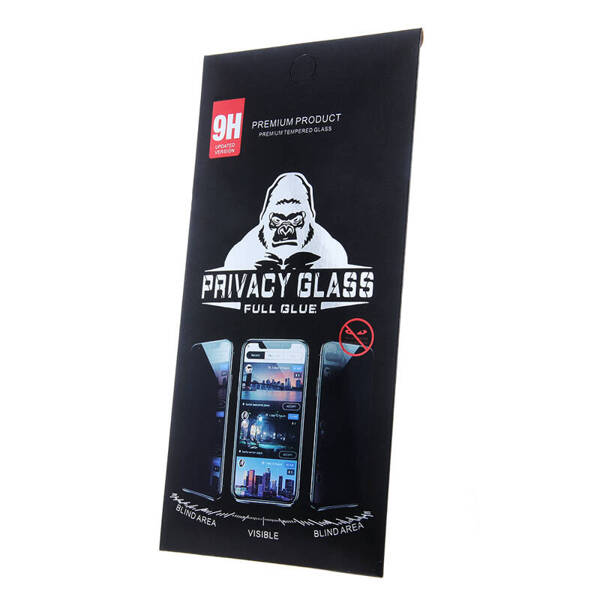 Privacy Glass | Szkło Prywatyzujące do Galaxy S20 FE - BLACK