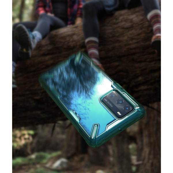 RINGKE Fusion-X etui do Huawei P40 - Turquoise Green