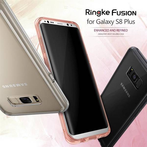 RINGKE Fusion etui do Samsung Galaxy S8 Plus G955 - Rose Gold Crystal