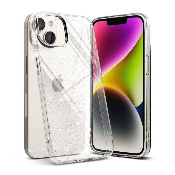 Ringke Air | Etui do iPhone 14 Plus - GLITTER CLEAR