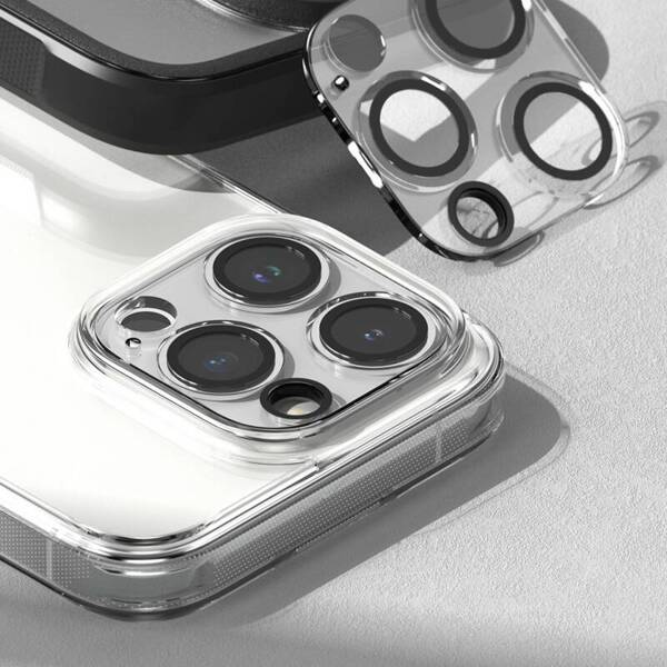 Ringke Camera Protector | 2x Szkło na Aparat do iPhone 15 Pro - CLEAR