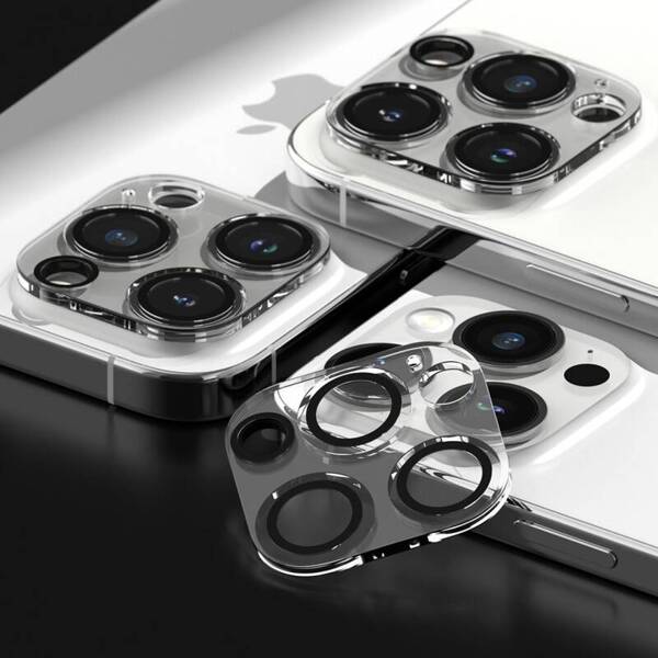 Ringke Camera Protector | 2x Szkło na Aparat do iPhone 15 Pro - CLEAR