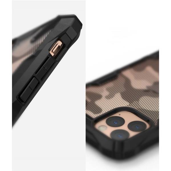 Ringke Fusion-X Design etui do Apple iPhone 11 Pro Max - Camo Black