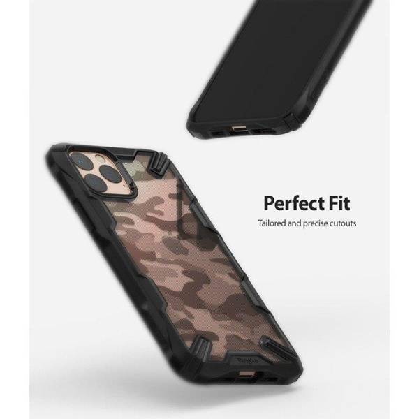 Ringke Fusion-X Design etui do Apple iPhone 11 Pro Max - Camo Black