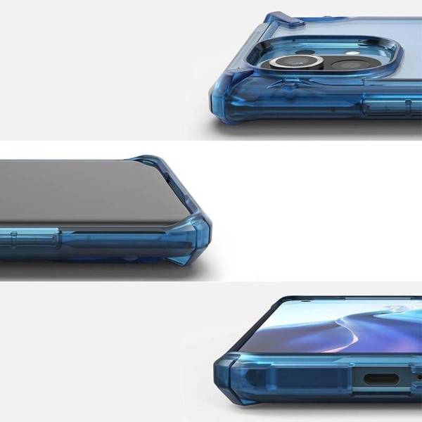 Ringke Fusion-X | Etui do Xiaomi Mi 11 - BLUE