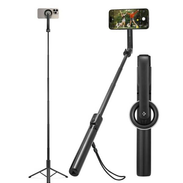 SELFIE STICK LONG TRIPOD SPIGEN S580W MAGSAFE BLUETOOTH BLACK