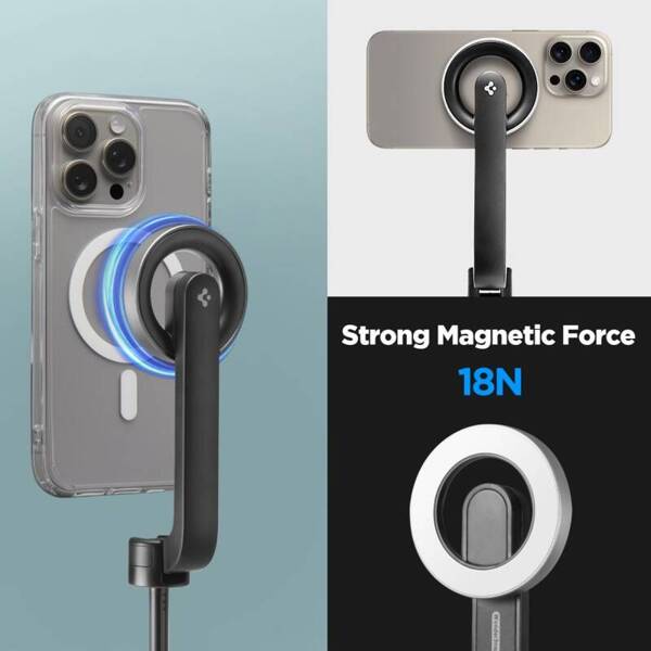 SELFIE STICK LONG TRIPOD SPIGEN S580W MAGSAFE BLUETOOTH BLACK