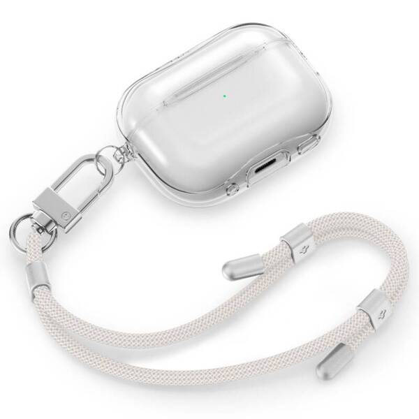 SMYCZ DO TELEFONU SPIGEN UNIVERSAL STRAP SET CROSSBODY & WRIST PEARL WHITE