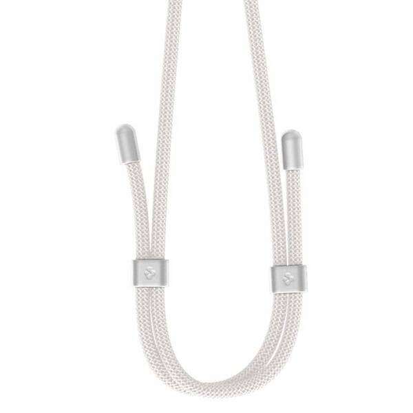 SMYCZ DO TELEFONU SPIGEN UNIVERSAL STRAP SET CROSSBODY & WRIST PEARL WHITE