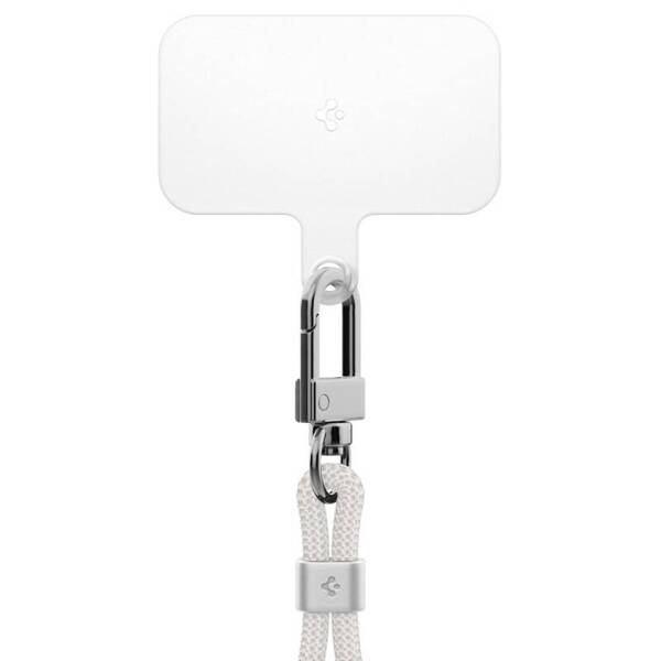 SMYCZ DO TELEFONU SPIGEN UNIVERSAL STRAP SET CROSSBODY & WRIST PEARL WHITE