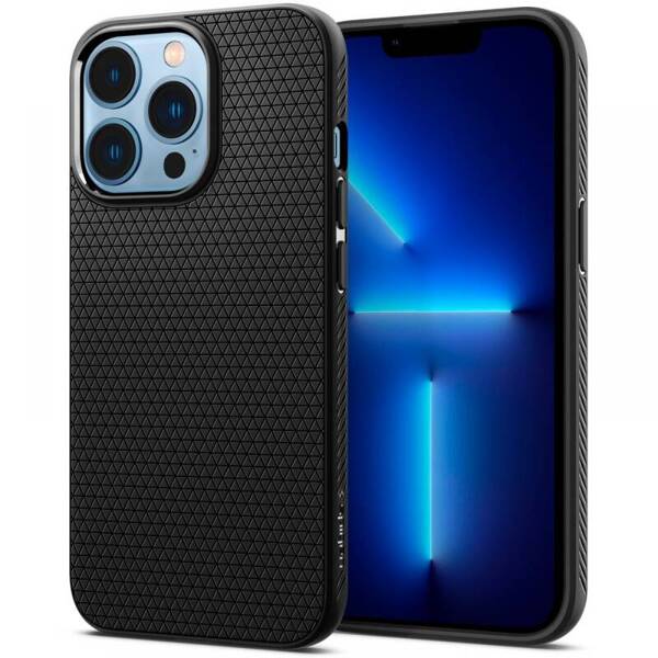 SPIGEN LIQUID AIR ETUI do IPHONE 13 PRO MAX MATTE BLACK