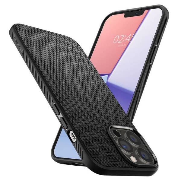 SPIGEN LIQUID AIR ETUI do IPHONE 13 PRO MAX MATTE BLACK