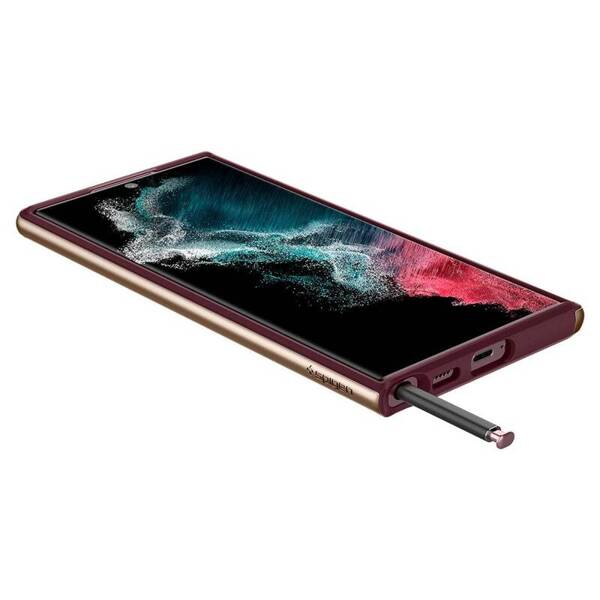 SPIGEN NEO HYBRID ETUI DO GALAXY S22 ULTRA BURGUNDY