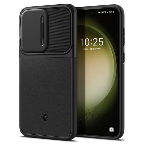 SPIGEN OPTIK ARMOR ETUI do GALAXY S23 BLACK